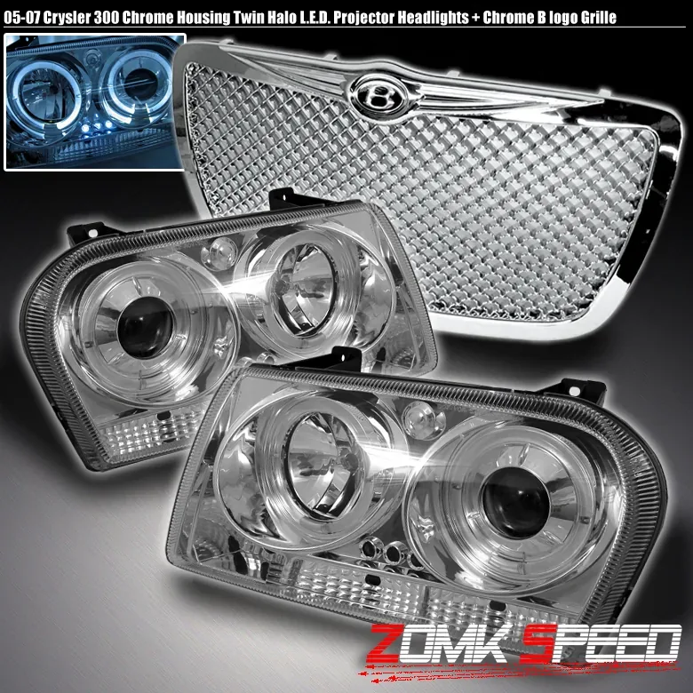 Chrysler 300 custom grille and wheel combo deal Jacksonville FL — Footworks